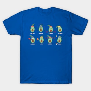 avocado fitness exercises T-Shirt